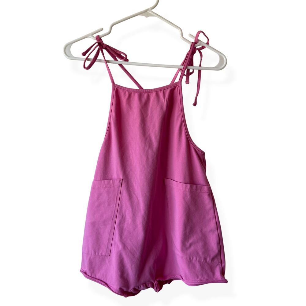 Remie Girl Pink Jumper Romper Sleeveless Shorts Boho Summer Cotton Girls 8